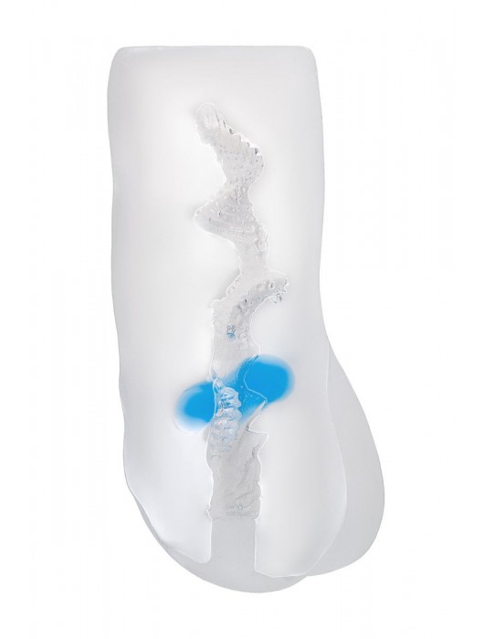 Прозрачный реалистичный мастурбатор Juicy Pussy Hot Crystal - ToyFa - в Новокузнецке купить с доставкой