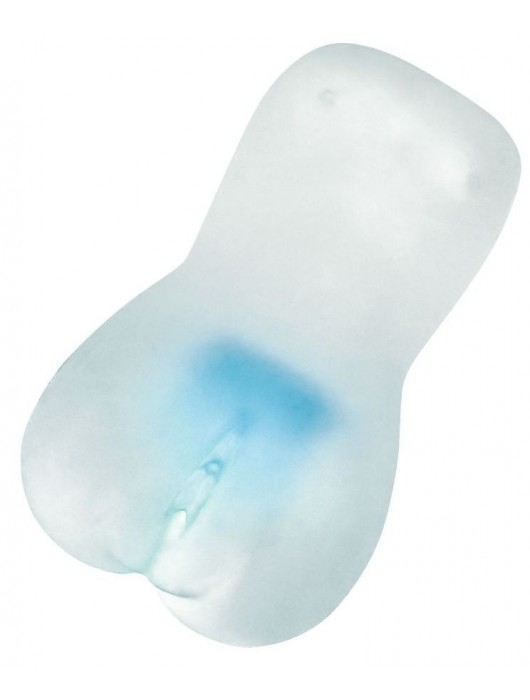 Прозрачный реалистичный мастурбатор Juicy Pussy Hot Crystal - ToyFa - в Новокузнецке купить с доставкой