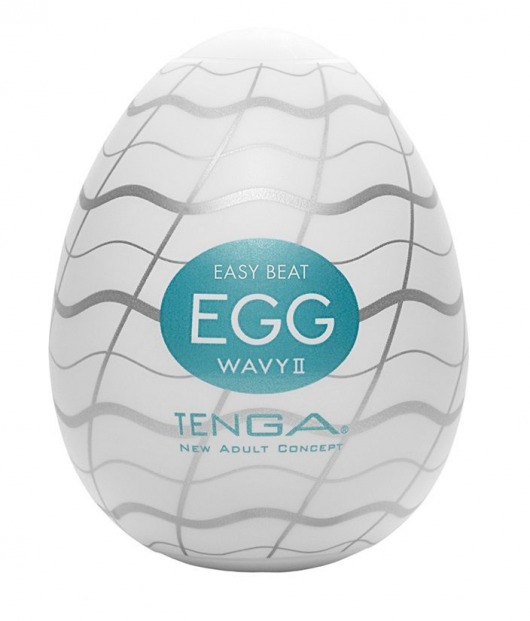 Мастурбатор-яйцо EGG Wavy II - Tenga - в Новокузнецке купить с доставкой