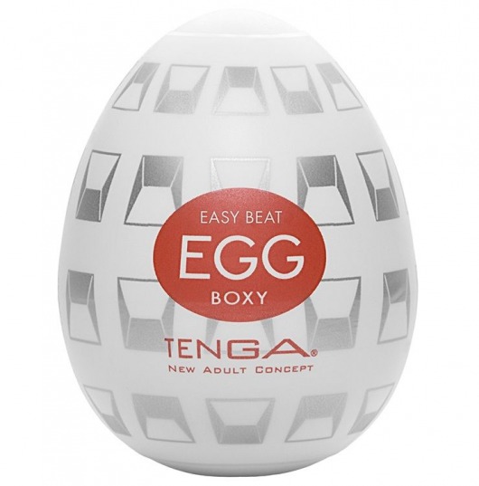 Мастурбатор-яйцо EGG Boxy - Tenga - в Новокузнецке купить с доставкой