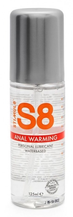 Согревающий анальный лубрикант Stimul8 Warming Anal Lube - 125 мл. - Stimul8 - купить с доставкой в Новокузнецке