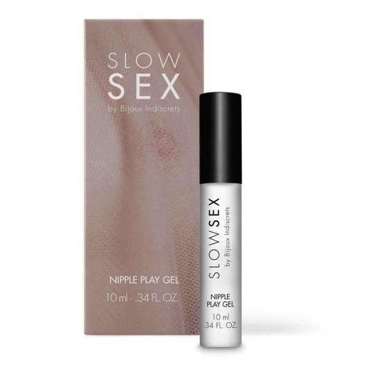 Возбуждающий гель для сосков Slow Sex Nipple Play Gel - 10 мл. - Bijoux Indiscrets - купить с доставкой в Новокузнецке