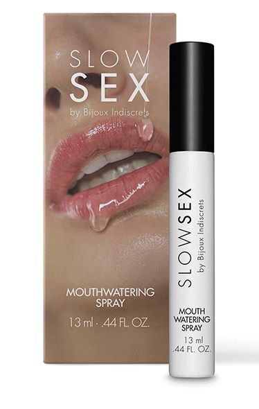 Спрей для усиления слюноотделения Slow Sex Mouthwatering Spray - 13 мл. - Bijoux Indiscrets - купить с доставкой в Новокузнецке