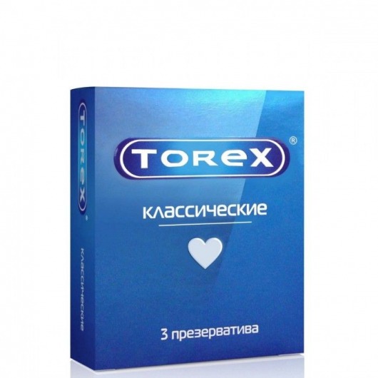 Гладкие презервативы Torex  Классические  - 3 шт. - Torex - купить с доставкой в Новокузнецке