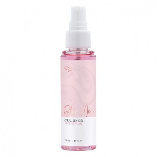 Гель для орального секса Sugar Rush с ароматом сладкой ваты - 60 мл. - CG - купить с доставкой в Новокузнецке