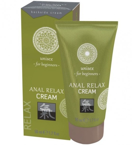 Анальный крем Anal Relax Cream - 50 мл. - Shiatsu - купить с доставкой в Новокузнецке