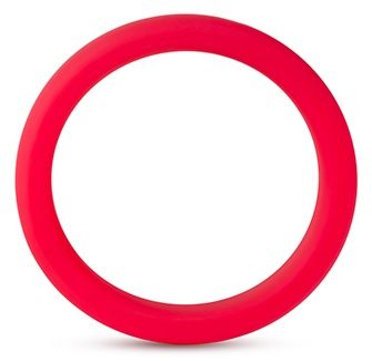 Красное эрекционное кольцо Silicone Go Pro Cock Ring - Blush Novelties - в Новокузнецке купить с доставкой