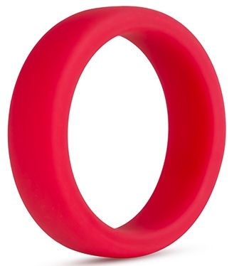 Красное эрекционное кольцо Silicone Go Pro Cock Ring - Blush Novelties - в Новокузнецке купить с доставкой