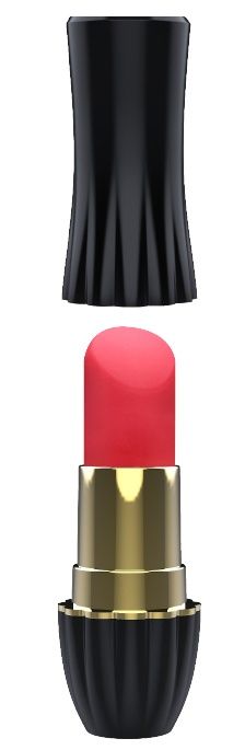 Клиторальный стимулятор-помада LIPSTICK - 9,3 см. - Dream Toys - купить с доставкой в Новокузнецке