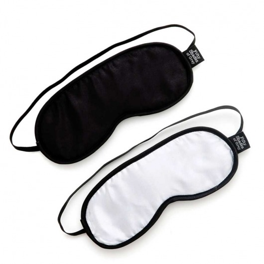 Набор из двух масок на глаза Soft Blindfold Twin Pack - Fifty Shades of Grey - купить с доставкой в Новокузнецке