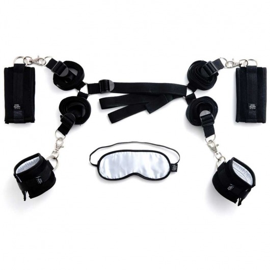 Комплект бондажа Under The Bed Restraints Kit - Fifty Shades of Grey - купить с доставкой в Новокузнецке