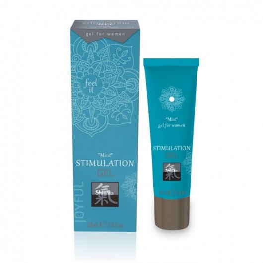 Возбуждающий интимный гель STIMULATION GEL Mint - 30 мл. - Shiatsu - купить с доставкой в Новокузнецке