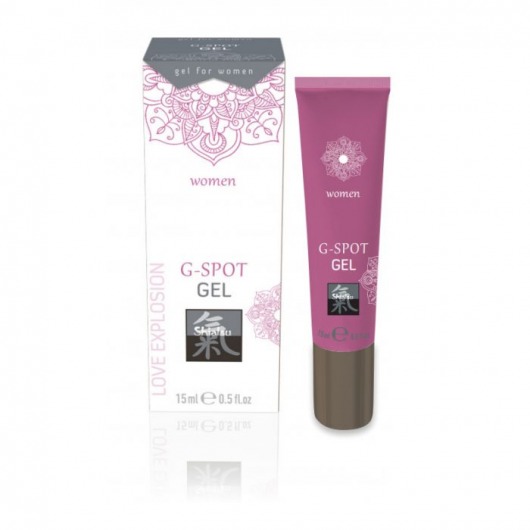 Возбуждающий интимный гель G-SPOT GEL - 15 мл. - Shiatsu - купить с доставкой в Новокузнецке