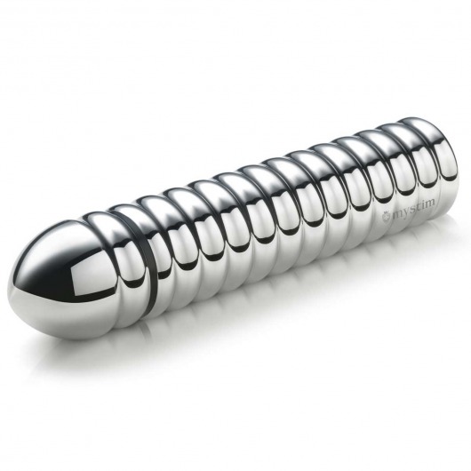 Рельефный фаллос для интенсивного электросекса Groovey George - 20 см. - MyStim - купить с доставкой в Новокузнецке