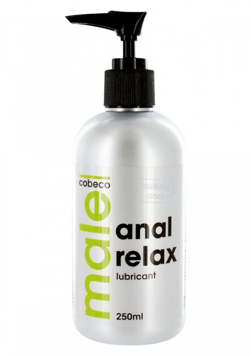 Анальный лубрикант MALE Cobeco Anal Relax Lubricant - 250 мл. - Cobeco - купить с доставкой в Новокузнецке