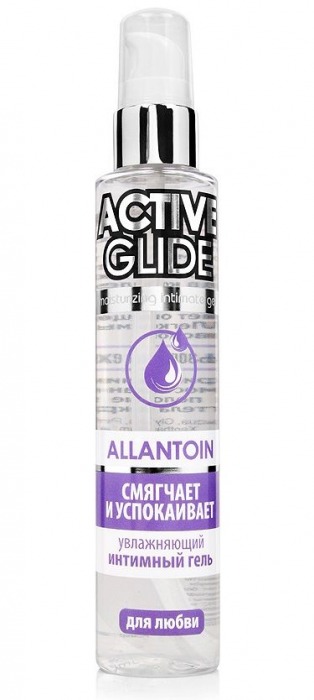 Увлажняющий интимный гель Active Glide Allantoin - 100 гр. - Биоритм - купить с доставкой в Новокузнецке