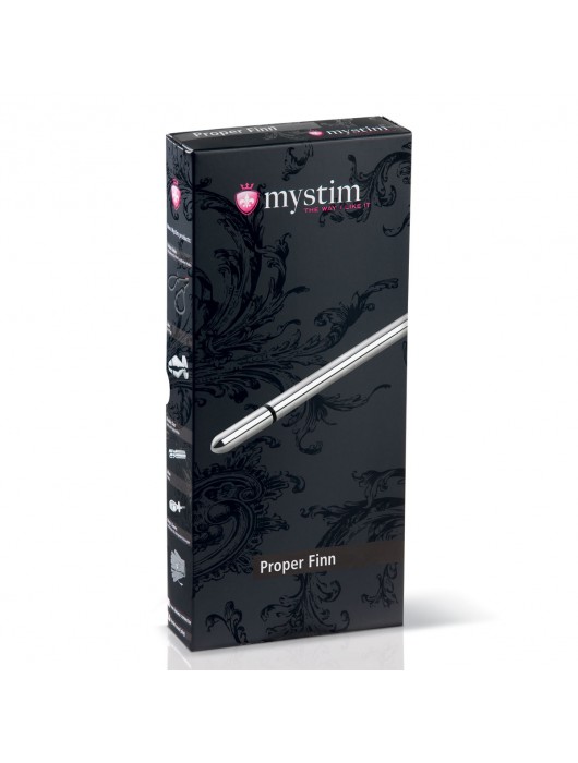 Электростимулятор уретры Proper Finn - 20 см. - MyStim - купить с доставкой в Новокузнецке