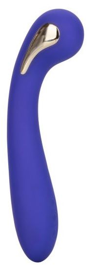 Фиолетовый вибромассажер с электростимуляцией Intimate Estim Petite G Wand - 19 см. - California Exotic Novelties - купить с доставкой в Новокузнецке