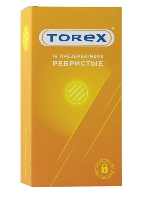 Текстурированные презервативы Torex  Ребристые  - 12 шт. - Torex - купить с доставкой в Новокузнецке