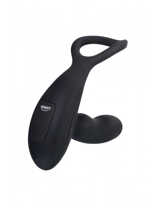 Черный стимулятор простаты Maud с вибрацией - Levett - в Новокузнецке купить с доставкой