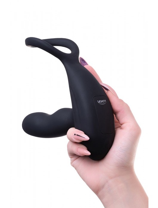 Черный стимулятор простаты Maud с вибрацией - Levett - в Новокузнецке купить с доставкой