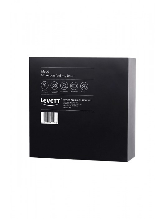 Черный стимулятор простаты Maud с вибрацией - Levett - в Новокузнецке купить с доставкой