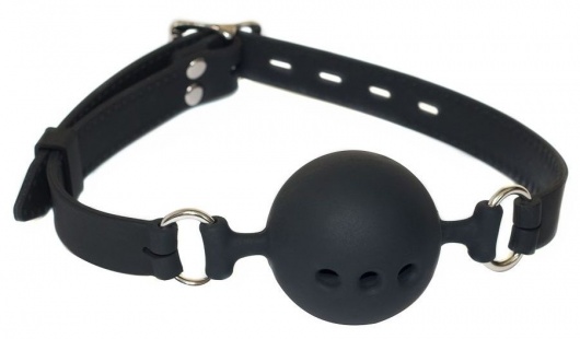 Черный кляп-шарик Charmer L - Lola Games - купить с доставкой в Новокузнецке