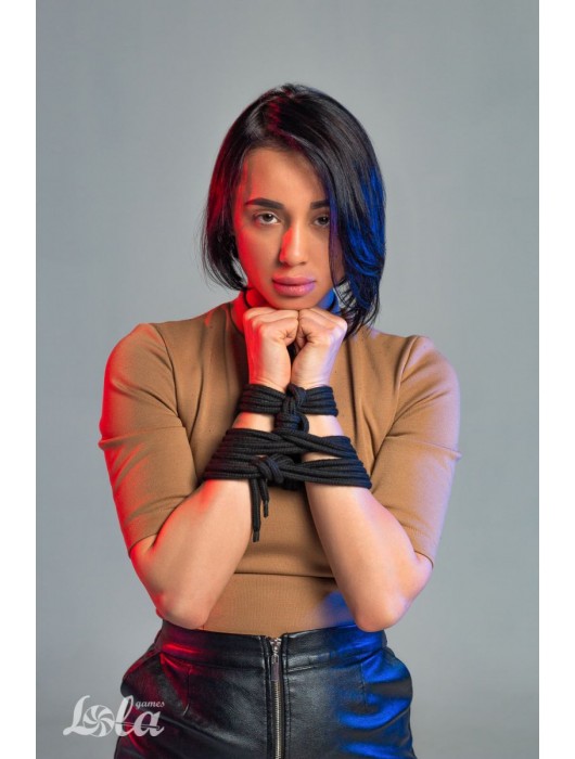 Черная веревка Do Not Disturb - 5 м. - Lola Games - купить с доставкой в Новокузнецке