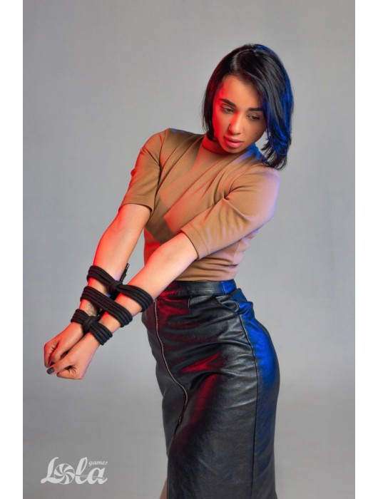 Черная веревка Do Not Disturb - 5 м. - Lola Games - купить с доставкой в Новокузнецке