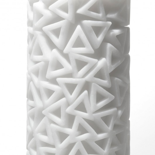 Белый 3D мастурбатор PILE - Tenga - в Новокузнецке купить с доставкой