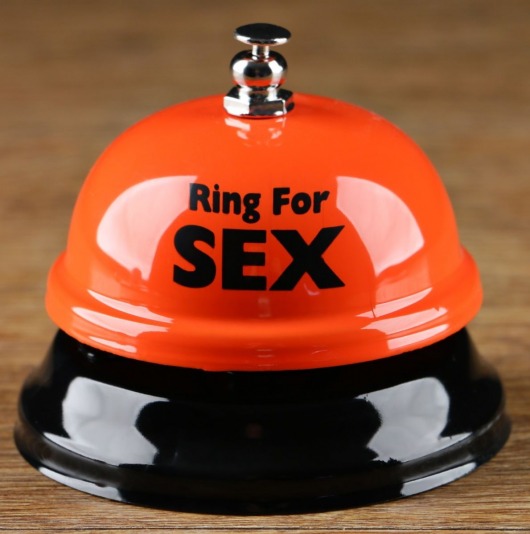 Настольный звонок RING FOR SEX - Сима-Ленд - купить с доставкой в Новокузнецке