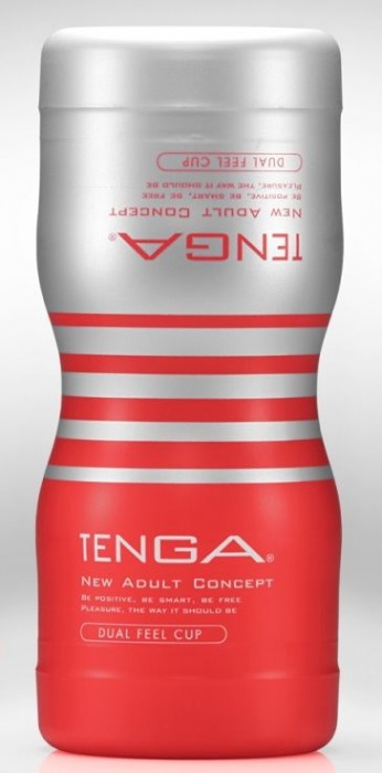 Мастурбатор TENGA Dual Sensation Cup - Tenga - в Новокузнецке купить с доставкой