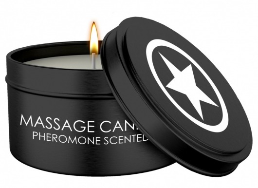 Массажная свеча с феромонами Massage Candle Pheromone Scented - Shots Media BV - купить с доставкой в Новокузнецке