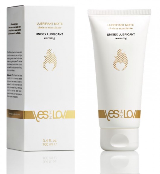 Лубрикант на водной основе с согревающим эффектом Warming Unisex Lubricant - 100 мл. - YESforLOV - купить с доставкой в Новокузнецке