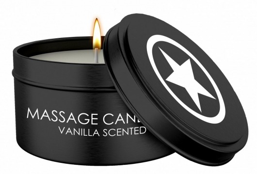 Массажная свеча с ароматом ванили Massage Candle - Shots Media BV - купить с доставкой в Новокузнецке