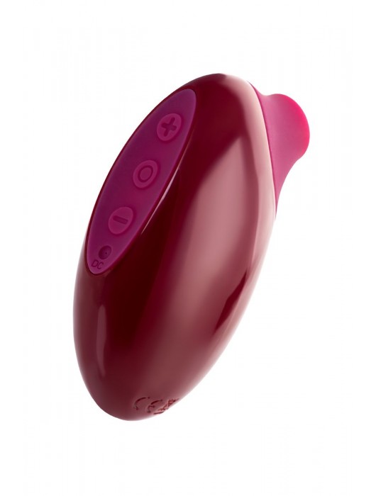 Бордовый вакуумный стимулятор клитора Myrty - A-toys