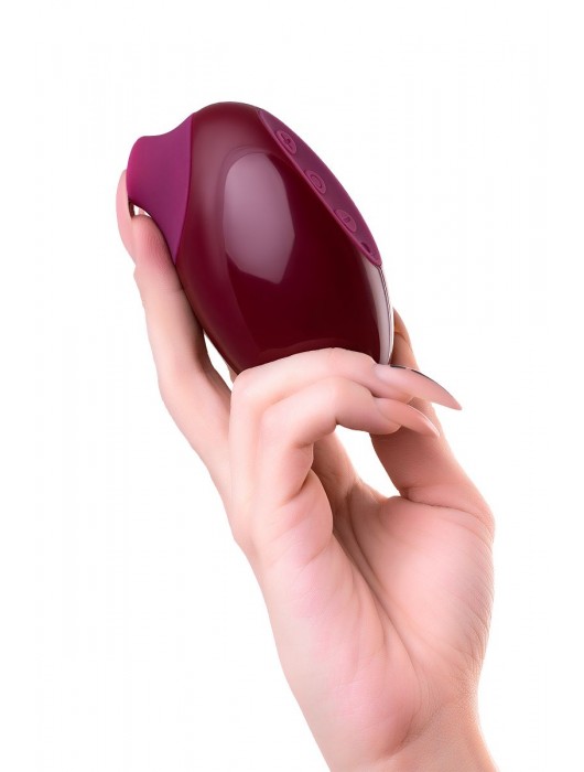 Бордовый вакуумный стимулятор клитора Myrty - A-toys