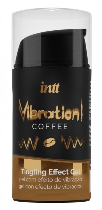 Жидкий интимный гель с эффектом вибрации Vibration! Coffee - 15 мл. - INTT - купить с доставкой в Новокузнецке