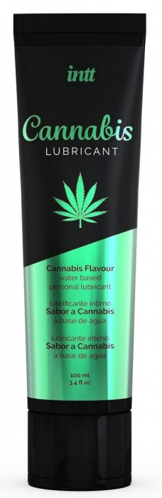 Интимный гель на водной основе Cannabis Lubricant - 100 мл. - INTT - купить с доставкой в Новокузнецке