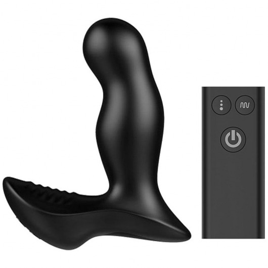 Черный вибромассажер простаты NEXUS Beat - 12 см. - Nexus Range - в Новокузнецке купить с доставкой Черный вибромассажер простаты NEXUS Beat - 12 см. - Nexus Range - в Новокузнецке купить с доставкой
