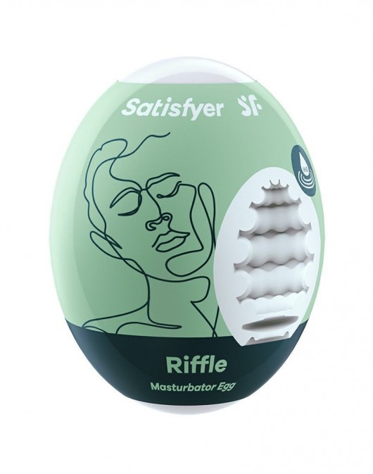 Мастурбатор-яйцо Satisfyer Riffle Mini Masturbator - Satisfyer - в Новокузнецке купить с доставкой