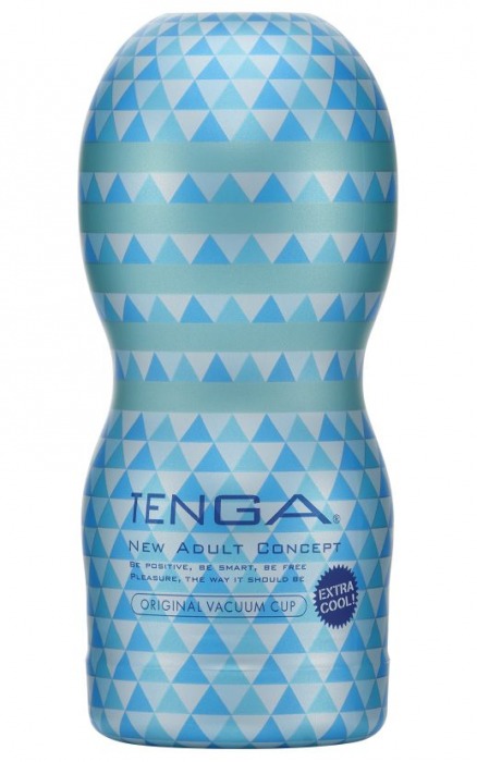 Мастурбатор с охлаждающей смазкой TENGA Original Vacuum Cup Extra Cool - Tenga - в Новокузнецке купить с доставкой