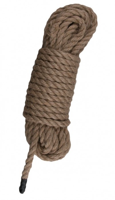 Пеньковая веревка для связывания Hemp Rope - 5 м. - Easy toys - купить с доставкой в Новокузнецке