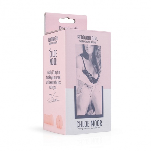 Телесный мастурбатор-вагина Chloe Moor Masturbator - Friend with Benefits - в Новокузнецке купить с доставкой