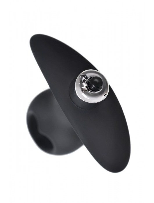 Черная анальная вибровтулка Cordis S - 10,5 см. - POPO Pleasure
