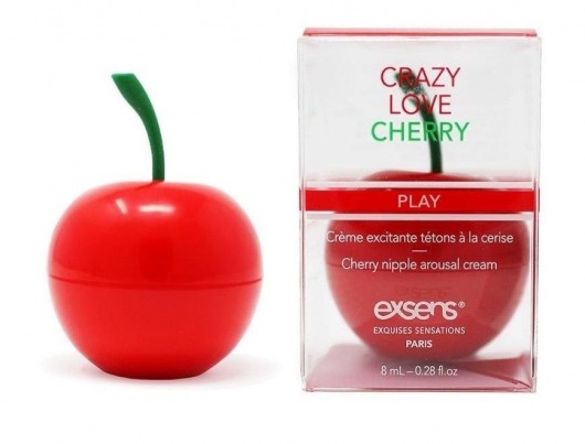 Крем для стимуляции сосков Crazy Love Cherry - 8 мл. - Exsens - купить с доставкой в Новокузнецке