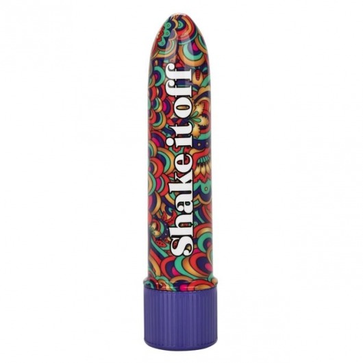 Мини-вибратор Shake It Off Powerful Mini Vibrator - 12,75 см. - California Exotic Novelties