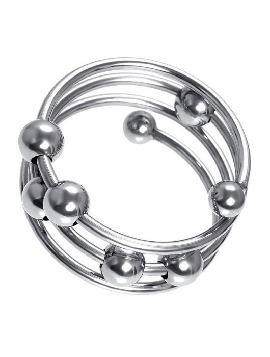 Большое металлическое кольцо под головку пениса - ToyFa - купить с доставкой в Новокузнецке