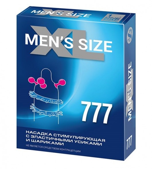 Стимулирующая насадка на пенис MEN SIZE 777 - Sitabella - в Новокузнецке купить с доставкой