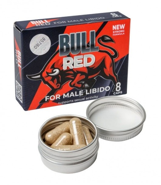 Пищевой концентрат для мужчин BULL RED - 8 капсул - Sitabella - купить с доставкой в Новокузнецке